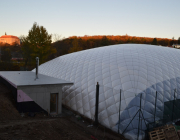 Zahájení zimní sezóny v nové tenisové hale v Náměšti n. O.