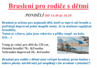 Bruslení pro rodiče s dětmi